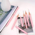 Nail Art Liner Brushes, 5Pcs Painting Nail Art Brush Set Nail Dotting Drawing Tool for Long Lines, Thin Details, Fine Drawing Sizes 4/8/12/20/25mm(Pink) Pink - Evallys.com # #