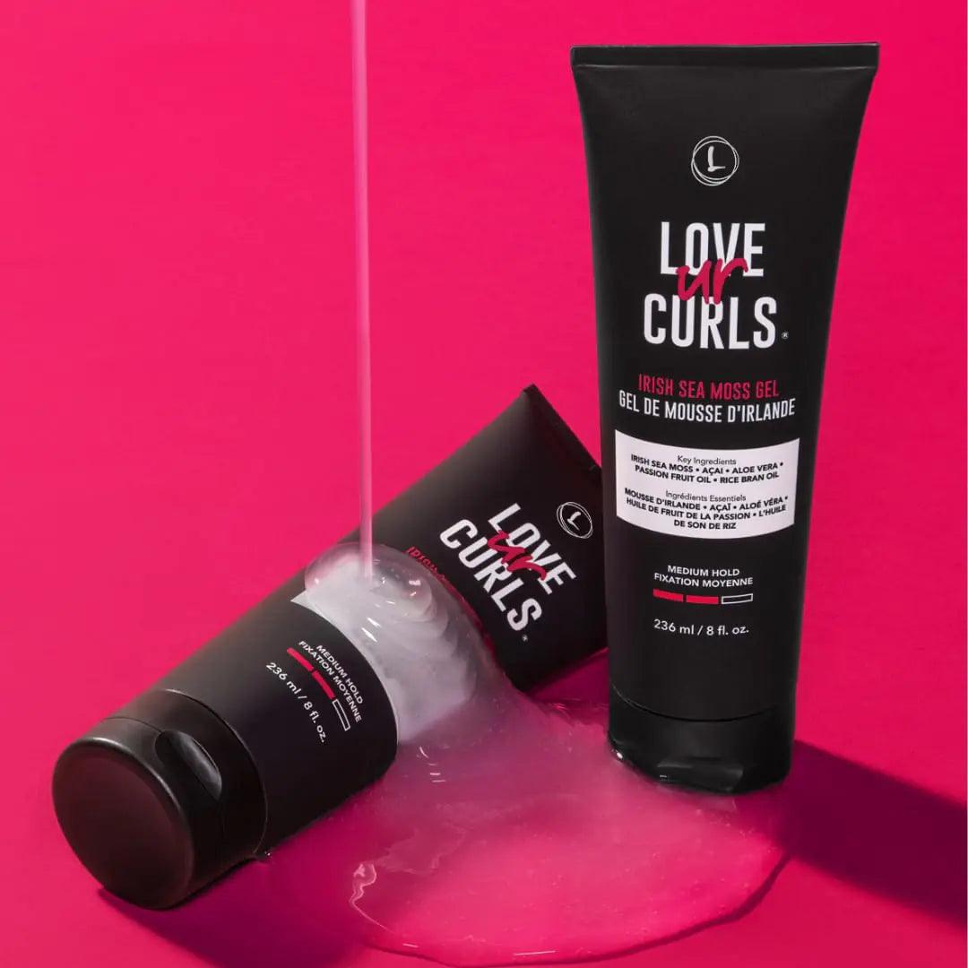 LUS (Love Ur Self) Irish Sea Moss Curl-Activating, Medium-Hold Styling Gel for Hydrated, Defined Curls, Waves & Coils- Vegan, Cruelty-Free – 8.5 oz - Evallys.com # #