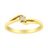 10K Gold Diamond Promise Ring (1/20 Cttw, H-I Color, I1-I2 Clarity) - Evallys.com # #