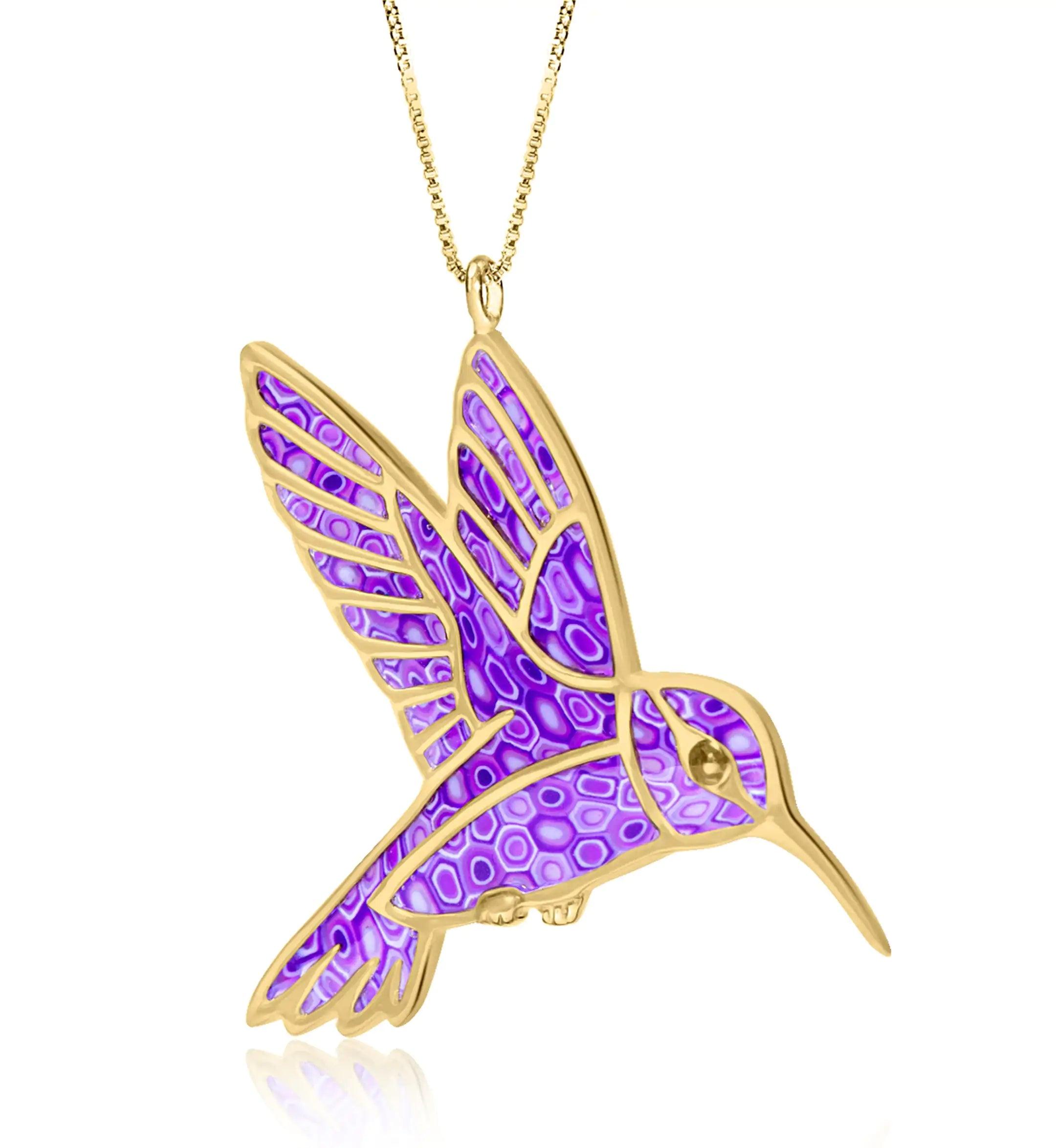 Hummingbird Necklace - Evallys.com