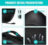 Ikristin Shiatsu Back Massager with Heat,Deep Tissue Kneading,Electric Back Massage Pillow Neck Massager for Home, Office, and Car - Evallys.com # #