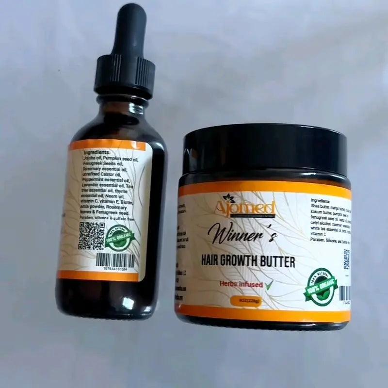 Rosemary and Fenugreek Hair Growth Butter Haircare Herbal, Hair Growth Balm, Alopecia Oil, Scalp Dandruff Moisturize - Evallys.com # #