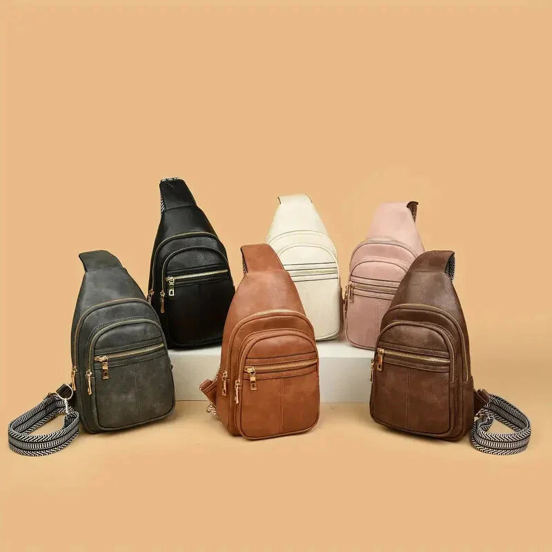 Small Sling Bag For Women Men Crossbody Bags Trendy Bakpack Fanny Packs Chest Bag For Travel - Evallys.com