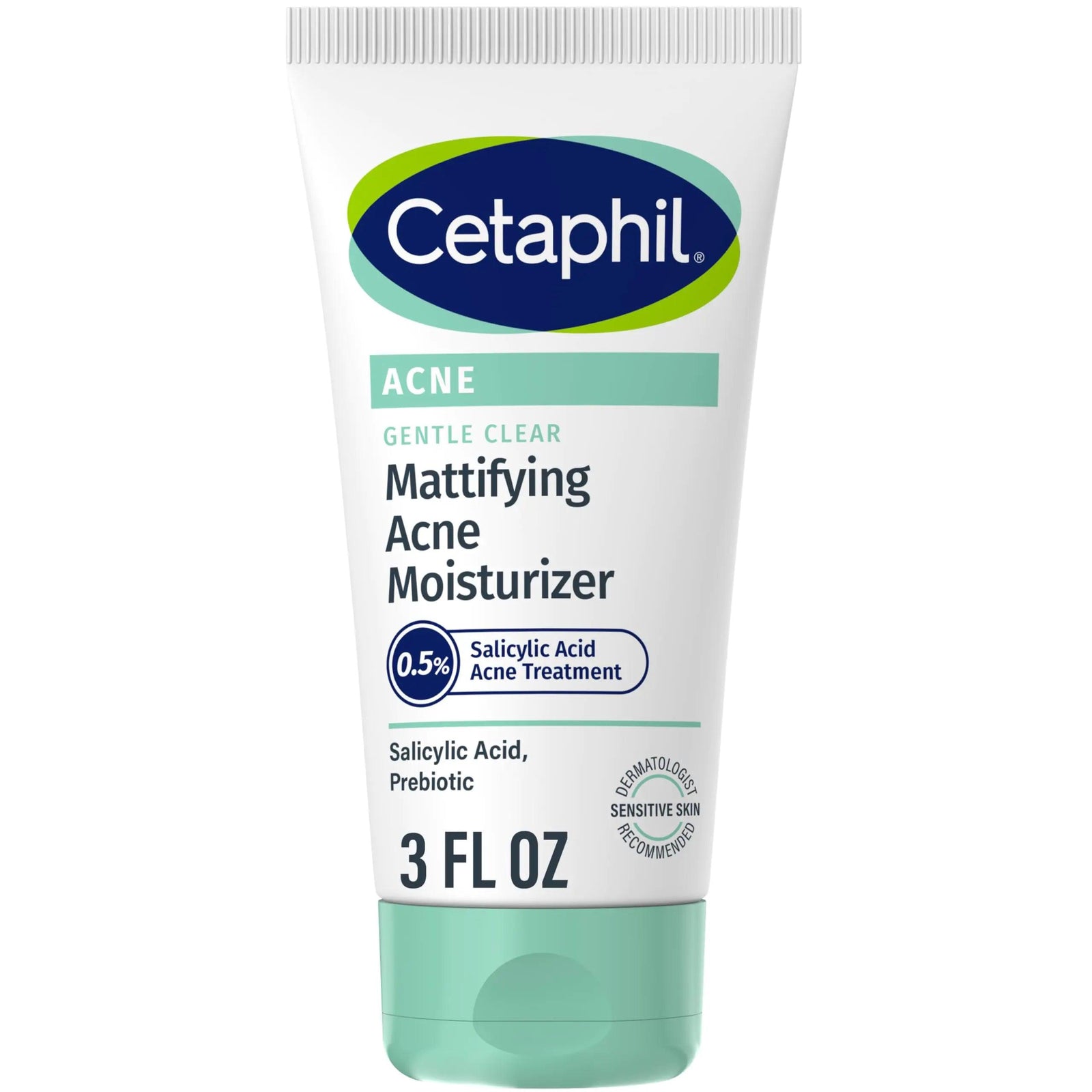 Cetaphil Face Moisturizer, Gentle Clear Mattifying Acne Moisturizer With 0.5% Salicylic Acid, Hydrates and Treats Sensitive Acne Prone Skin, Skin Care for Sensitive Skin, 3oz 3 Fl Oz (Pack of 1) - Evallys.com # #