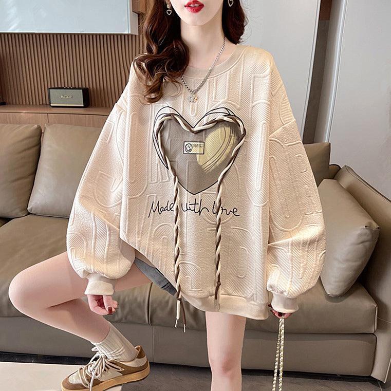 Korean Style Sense Of Design Niche Hooded Long-sleeved Sweater For Women - Evallys.com # #