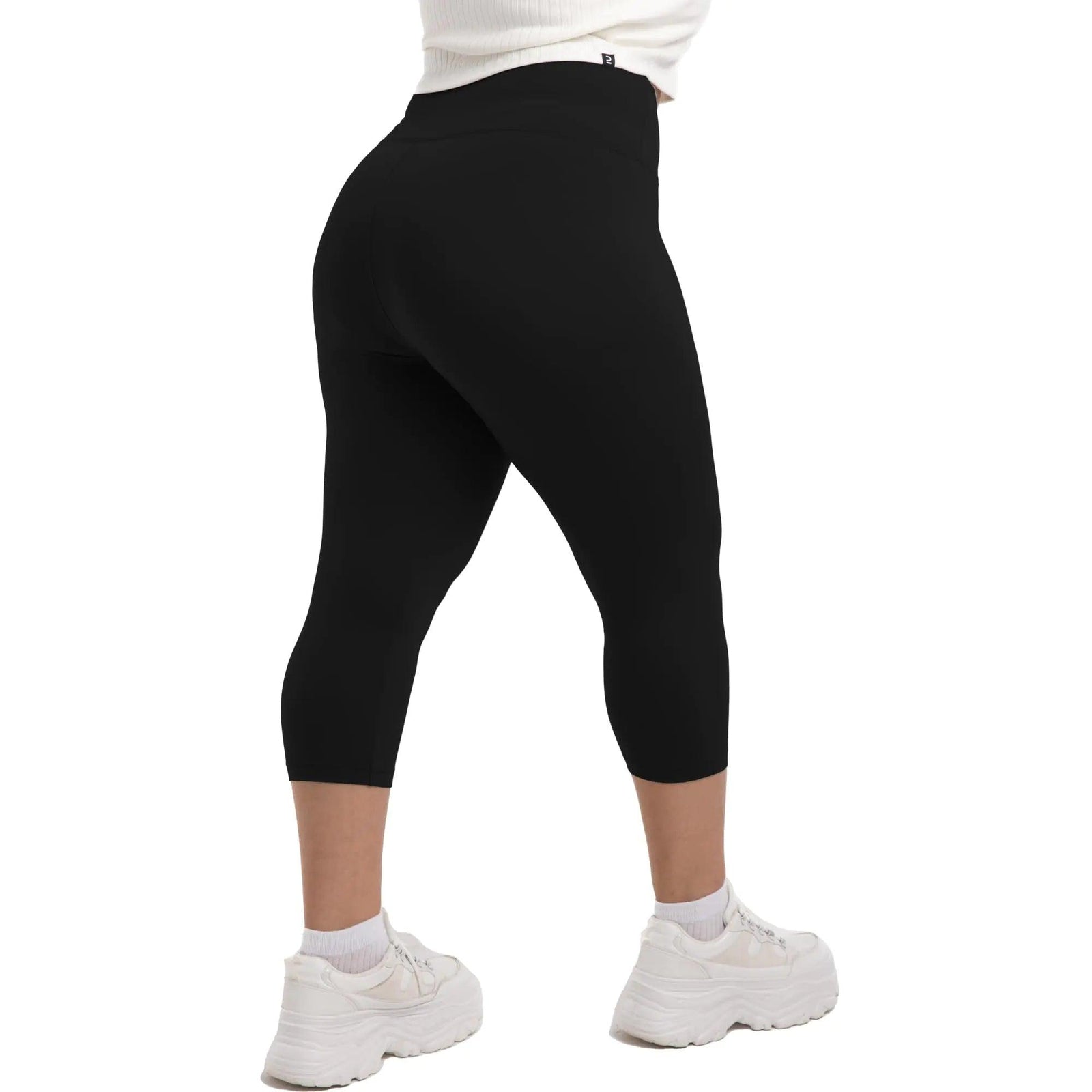 SINOPHANT Plus Size Leggings for Women, High Waisted Tummy Control Buttery Super Soft Black Yoga Pants for Workout Capri XX-Large Navy - Evallys.com # #