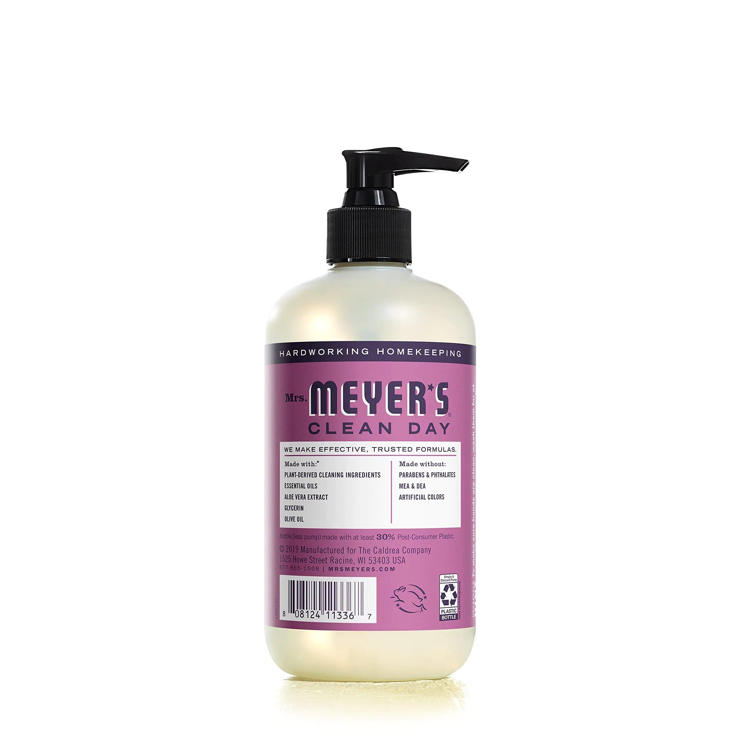 Mrs. Meyer's Clean Day Liquid Hand Soap, Cruelty Free and Biodegradable Formula, Plum Berry Scent, 12.5 oz- Pack of 3 37.5 Fl Oz (Pack of 1) - Evallys.com # #