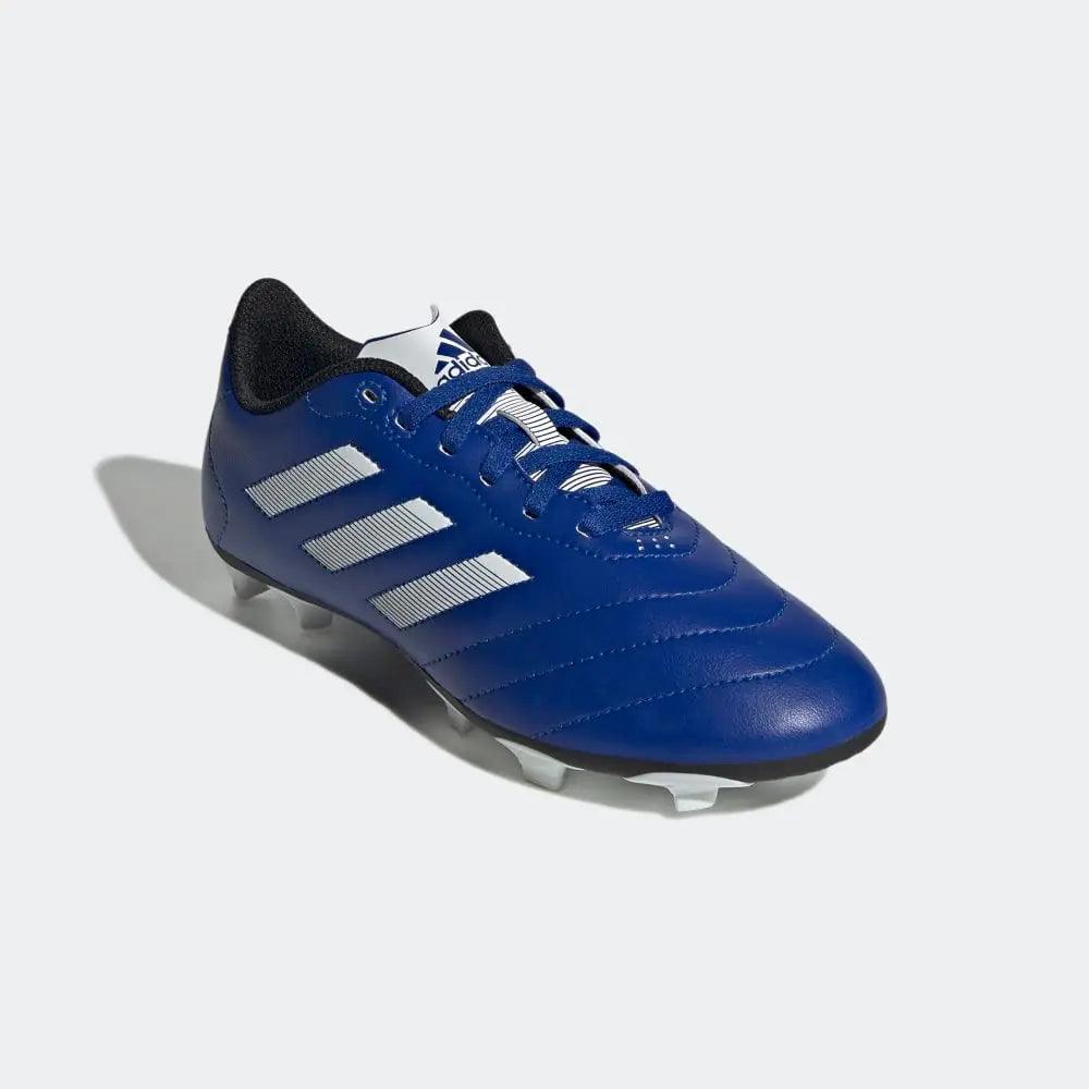 Adidas Unisex-Child Goletto VIII Firm Ground Soccer Shoe 11 Little Kid Team Royal Blue/White/Black - Evallys.com # #