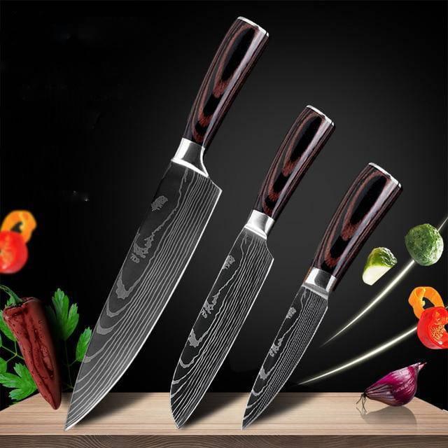 Carpenter's Special Set 6-piece Set 8-piece Set Knife Chef Knife Kitchen Knife Cooking - Evallys.com