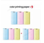 Portable Mini Thermal Label Printer Home Photo Printer Student Wrong Question Printer Bluetooth Mini Label Printer Price Tag - Evallys.com # #