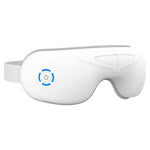 1Pc Eye Massager With Heat Music Air Pressure Vibration Massage Rechargeable For Men Women Elders Wireless Eye Mask - Evallys.com