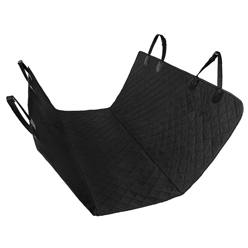Dog Car Seat Cover View Mesh Pet Carrier Hammock Safety Protector Car Rear Back Seat Mat With Zipper And Pocket For Travel - Evallys.com