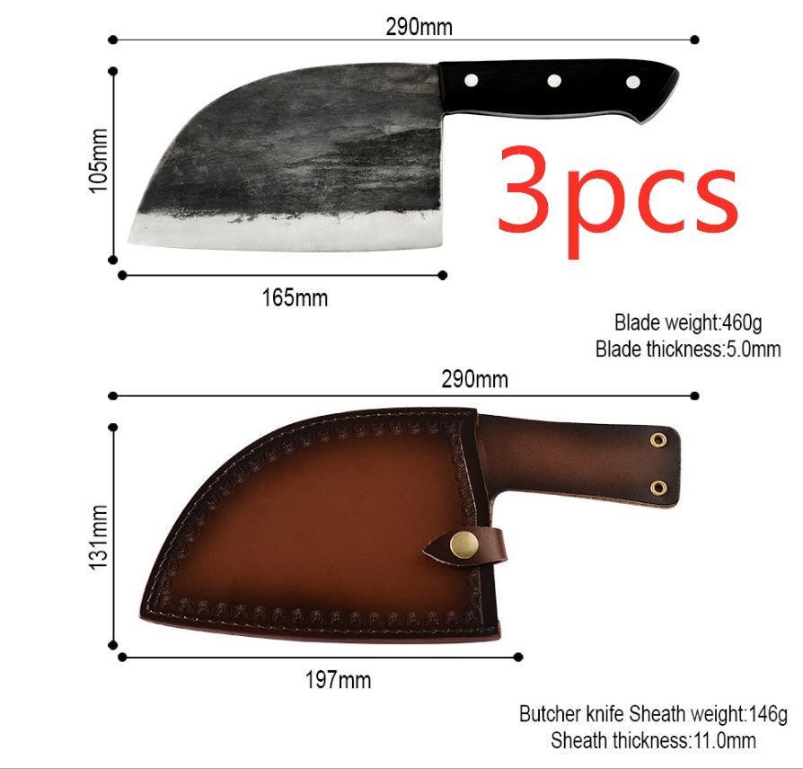 Artificial Forging Chopping Knives High Hardness - Evallys.com # #