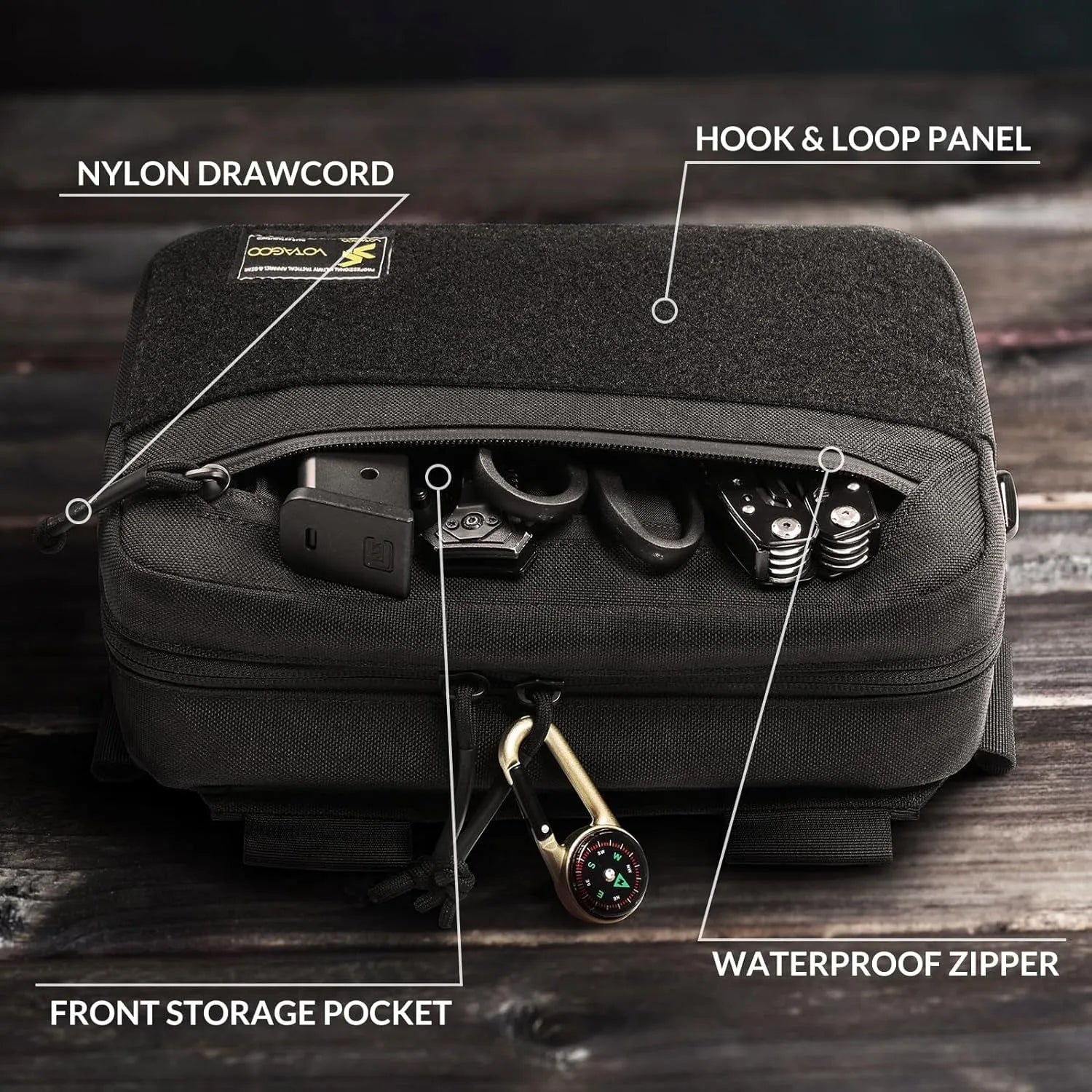 Tactical Fanny Pack EDC Waist Bag For Outdoor Shooting Fishing - Evallys.com