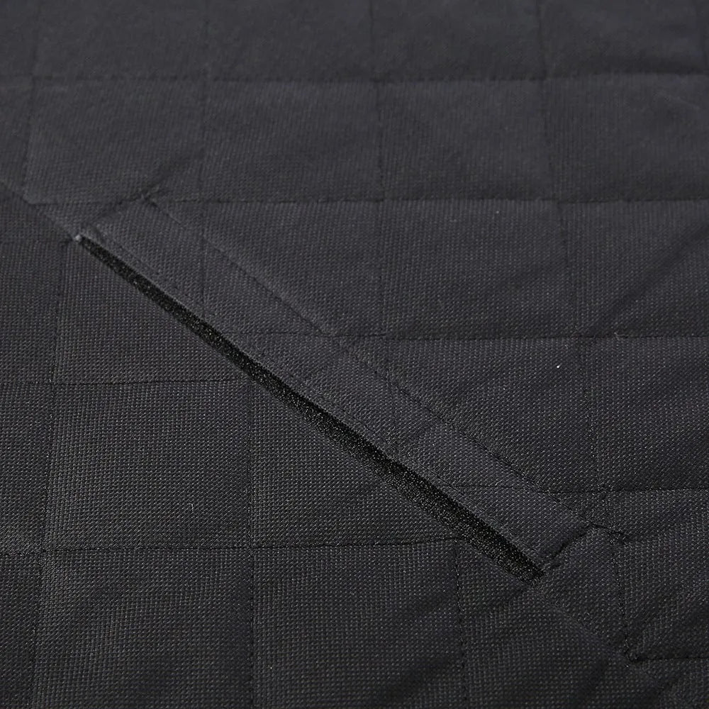 Dog Car Seat Cover View Mesh Pet Carrier Hammock Safety Protector Car Rear Back Seat Mat With Zipper And Pocket For Travel - Evallys.com