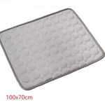 Pet Dog Cat Ice Silk Cold Nest Pad For Cooling In Summer - Evallys.com