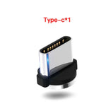 Compatible with Apple, Flowing Ligh Magnetic Streamer Data Line Cable for Iphone Android Typec - Evallys.com