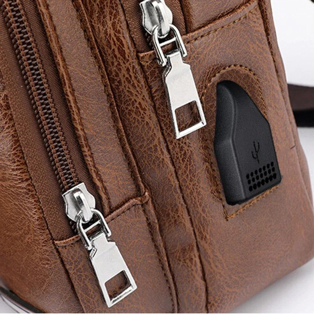 Waterproof casual one-shoulder messenger bag - Evallys.com