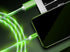 Compatible with Apple, Flowing Ligh Magnetic Streamer Data Line Cable for Iphone Android Typec - Evallys.com