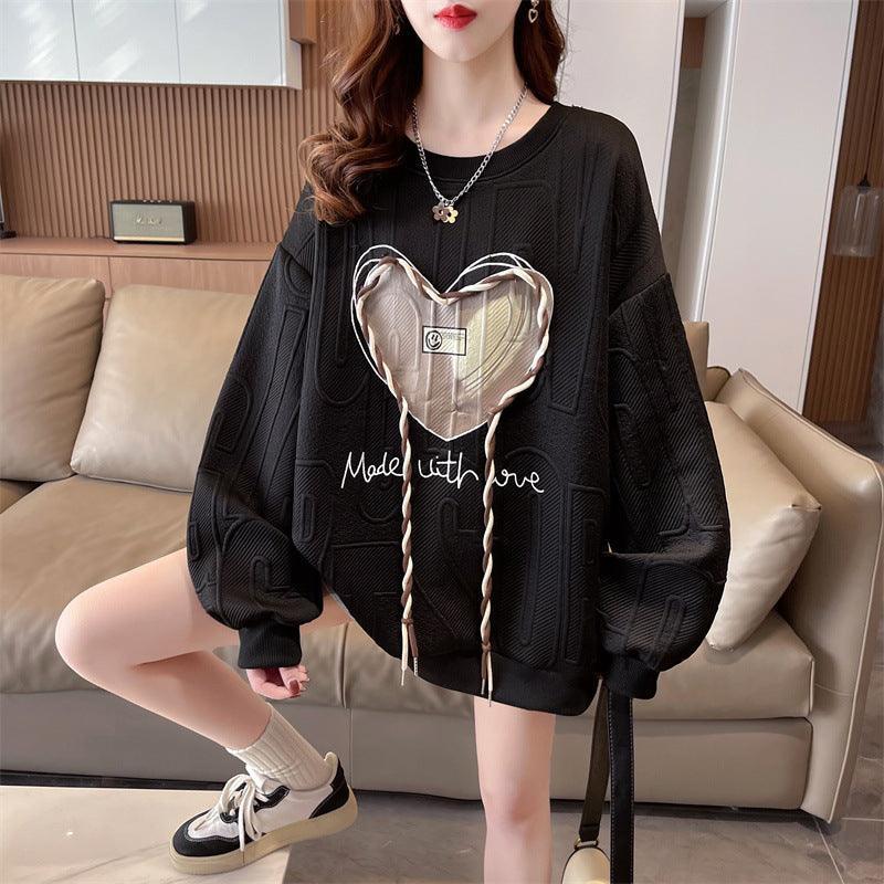 Korean Style Sense Of Design Niche Hooded Long-sleeved Sweater For Women - Evallys.com # #