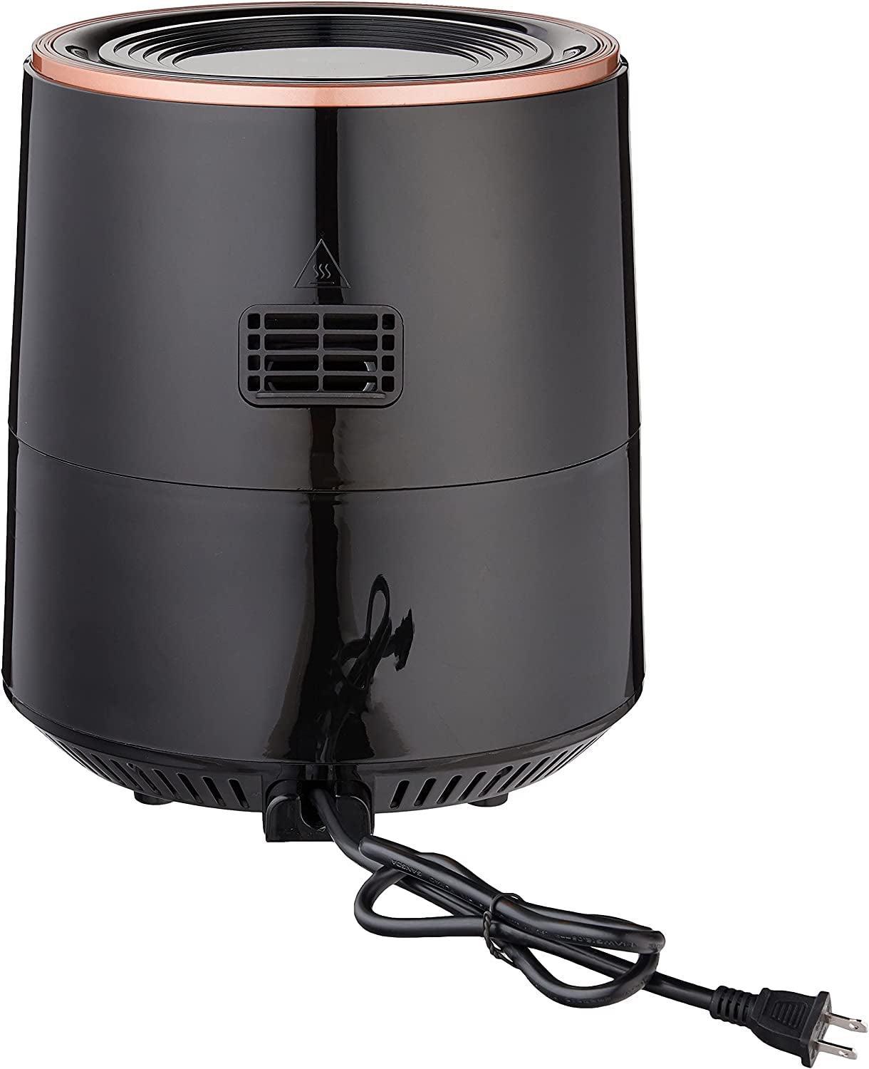 Gowise USA GW22955 7-Quart Electric Air Fryer with Dehydrator & 3 Stackable Racks, Digital Touchscreen with 8 Functions + Recipes, 7.0-Qt, Black/Copper - Evallys.com # #