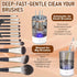 Brushly Pro Cosmetic Brush Cleaner, Brushy Makeup Brush Cleaner, Upgraded Electric Makeup Brush Cleaner, Automatic Spinning Makeup Brush Cleaner for for All Size - Evallys.com # #