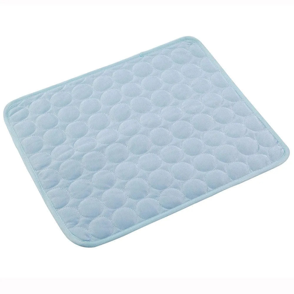 Pet Dog Cat Ice Silk Cold Nest Pad For Cooling In Summer - Evallys.com