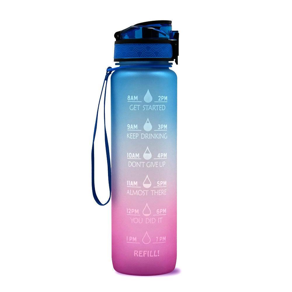 1L Tritan Water Bottle With Time - Evallys.com # #