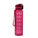 1L Tritan Water Bottle With Time - Evallys.com