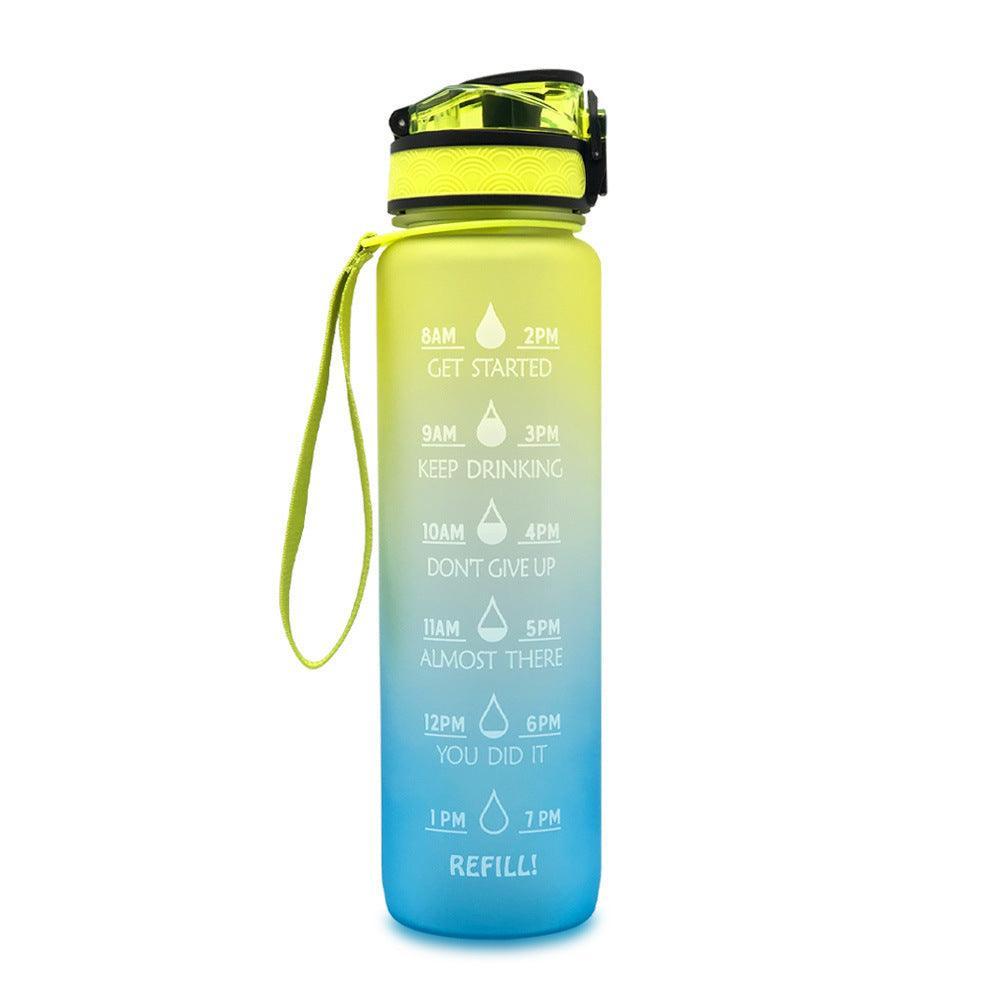 1L Tritan Water Bottle With Time - Evallys.com # #