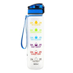 1L Tritan Water Bottle With Time - Evallys.com # #