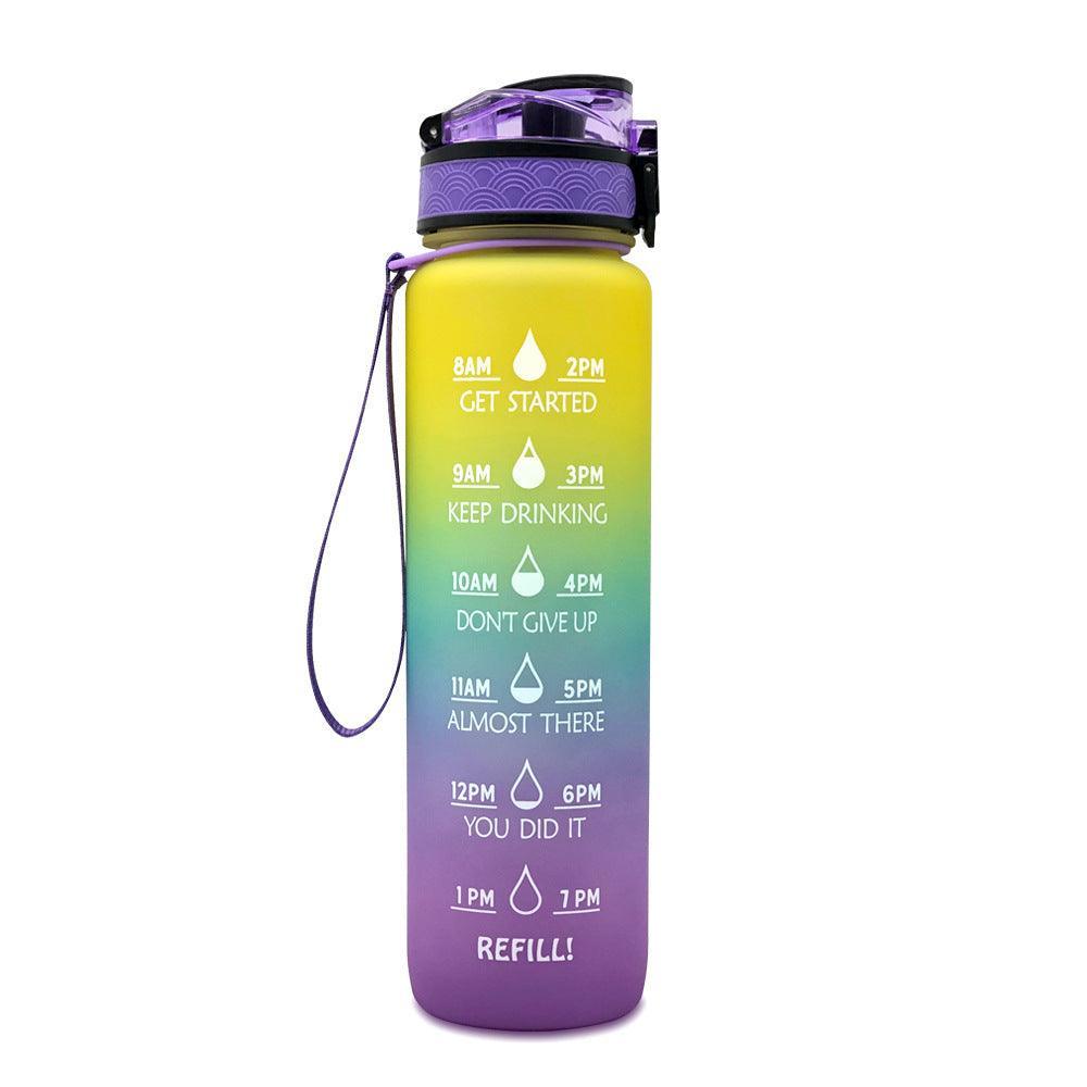 1L Tritan Water Bottle With Time - Evallys.com # #