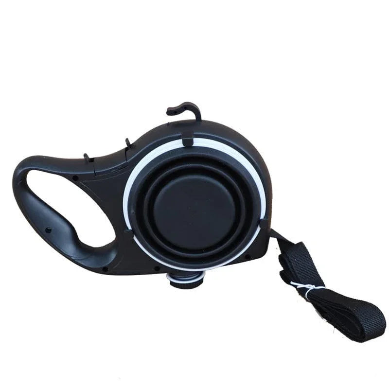 6-in-1 Multifunctional Dog Leash – Water Bottle, Bowl, Poop Bags & More for Outdoor Walks - Evallys.com # #