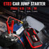 A Portable Car Jump Starter, With 4000A Battery Booster, 12V Jump Starter  Gas Engines Up To 8.0L, Diesel Up To 6.0L Equipped With Smart Clamp Cables, USB Quick Charge And LED Flashlight - Evallys.com # #