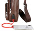 USB Portable Charging Chest Bag Messenger Bag - Evallys.com