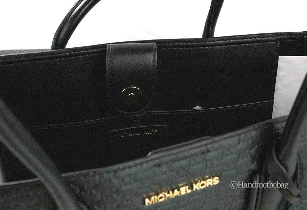 Michael Kors Kali Large Leather Laptop Case Tote Bag - Evallys.com # #