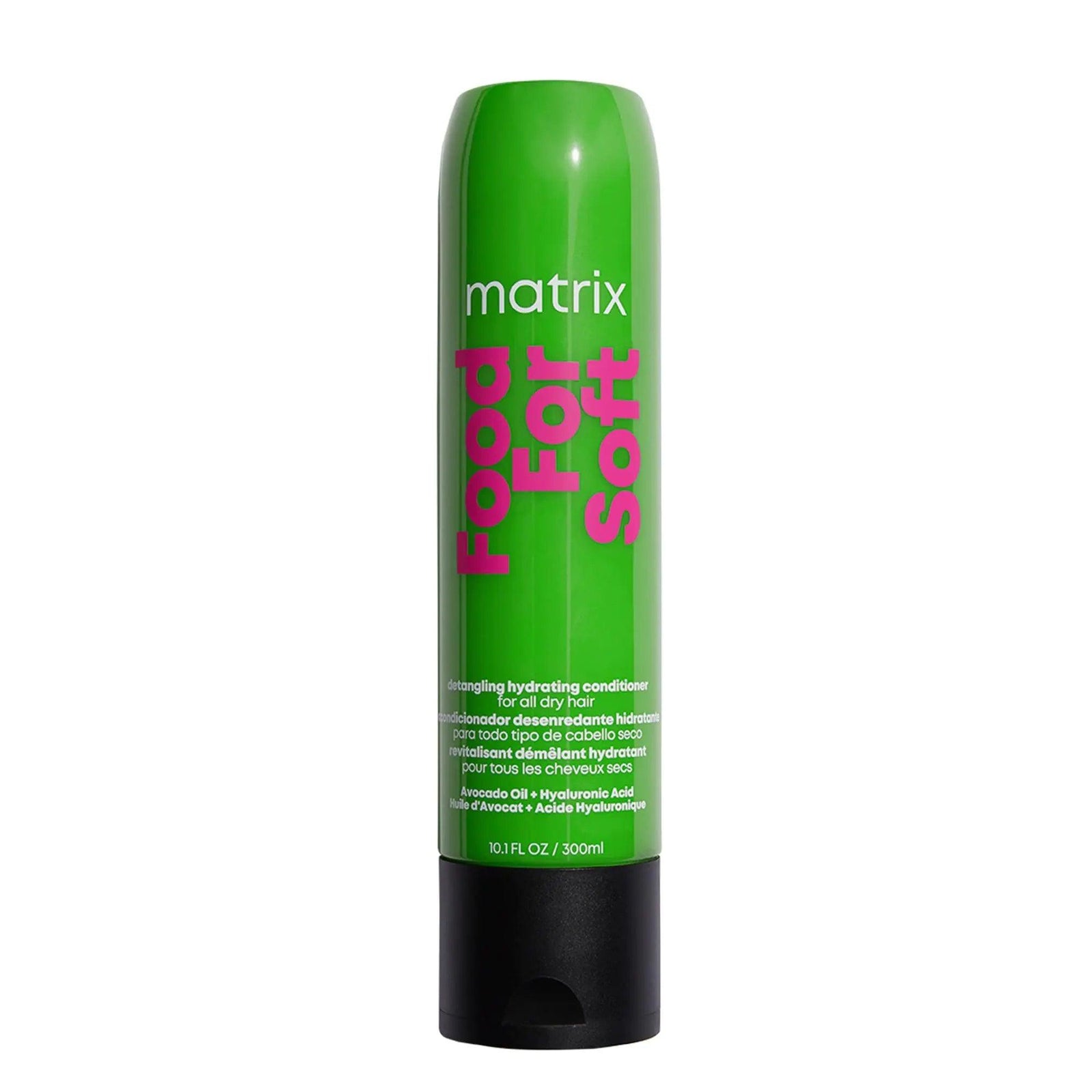 Matrix Food For Soft Conditioner | Hydrating & Detangles Dry, Brittle Hair | Moisturizes, Softens, & Smooths | With Avocado Oil & Hyaluronic Acid | Suitable for Color Treated Hair | Vegan 33.8 Fl Oz (Pack of 1) - Evallys.com # #