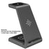 3 In 1 Fast Charging Station Wireless Charger Stand Wireless Quick Charge Dock For Phone Holder - Evallys.com # #