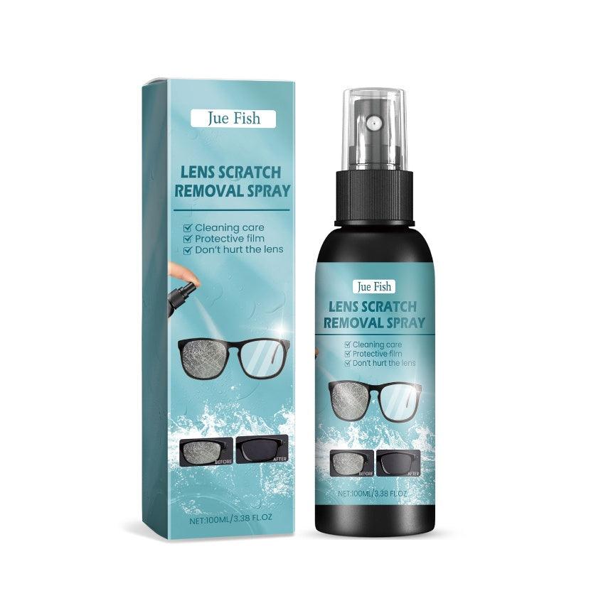 Jue Fish Lens Scratch Remover, Repair Scratches, Refurbish Eyeglass Lenses, Glass Blur Maintenance Agent - Evallys.com # #