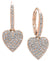 Pavé Heart Drop Earrings, Created for Macy'S - Evallys.com # #