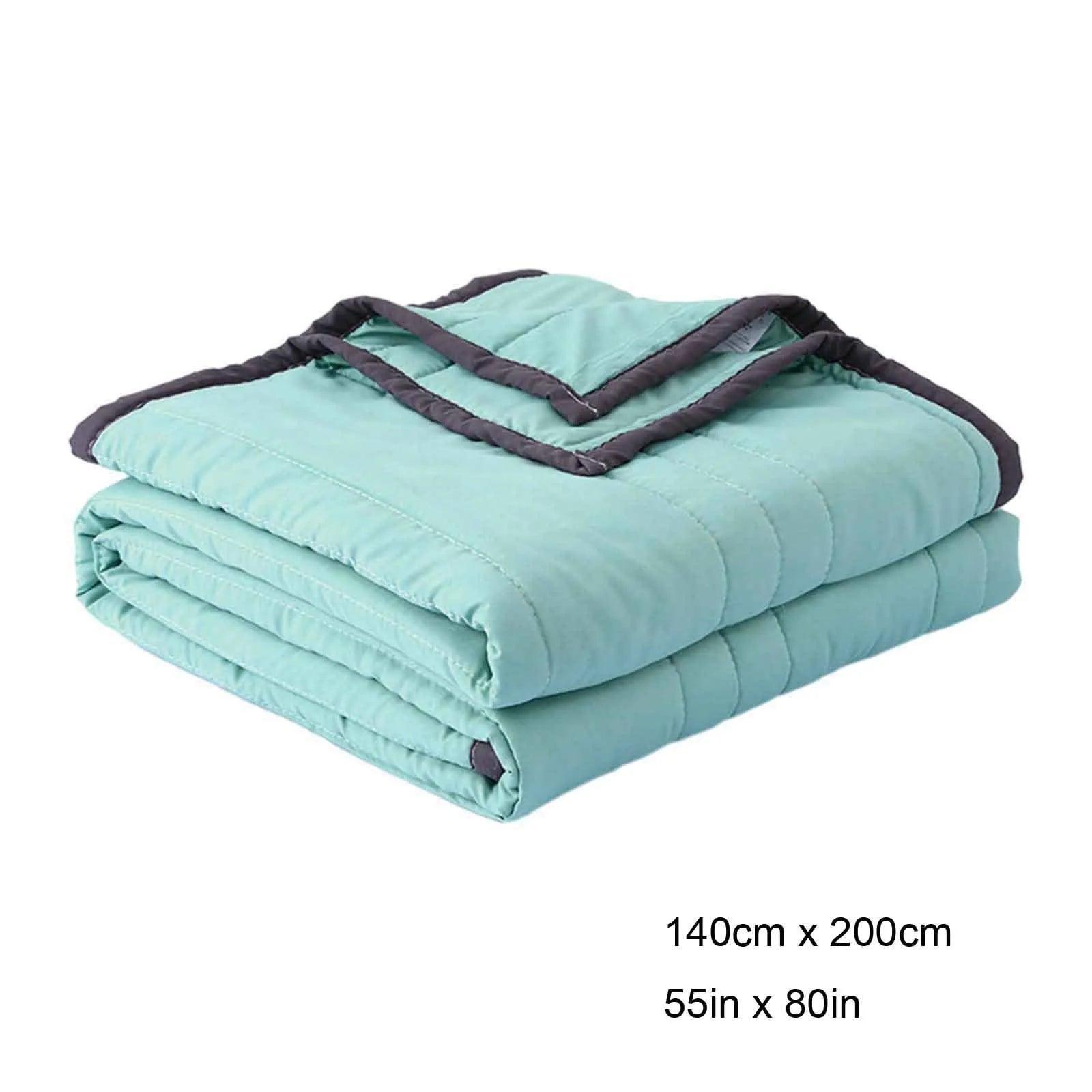 140X200Cm Ice Blanket for All-Season Lightweight Summer Cooler Quilt for Hot Sleepers and Night Sweats - Evallys.com # #