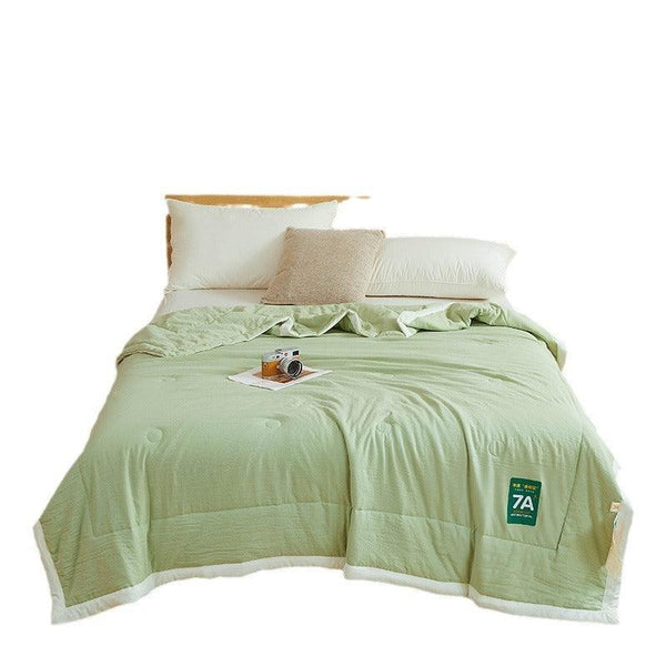 Antibacterial Raw Cotton Washable Summer Cool Quilt - Evallys.com # #