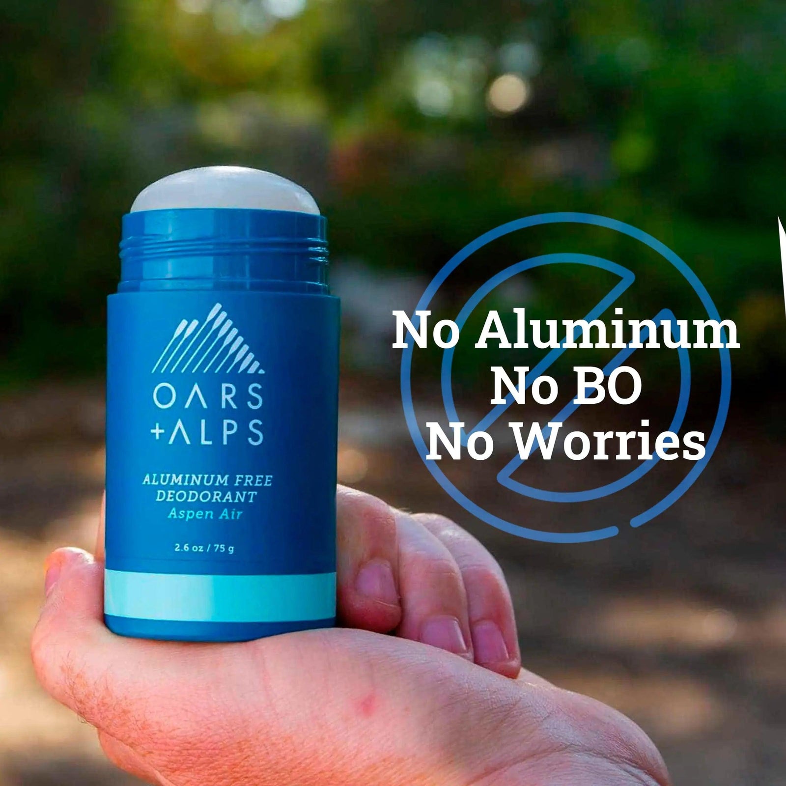 Oars + Alps Aluminum Free Deodorant for Men and Women, Dermatologist Tested and Made with Clean Ingredients, Travel Size, Aspen Air, 1 Pack, 2.6 Oz 1ct - Aspen Air 2.6 Ounce (Pack of 1) - Evallys.com # #