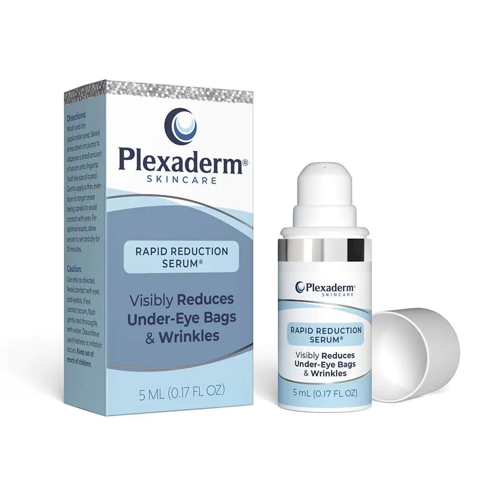 Plexaderm Rapid Reduction Eye Serum - Advanced Formula Anti Aging Visibly Reduces Under-Eye Bags, Wrinkles, Dark Circles, Fine Lines & Crow's Feet Instantly Instant Wrinkle Remover for Face - Evallys.com # #