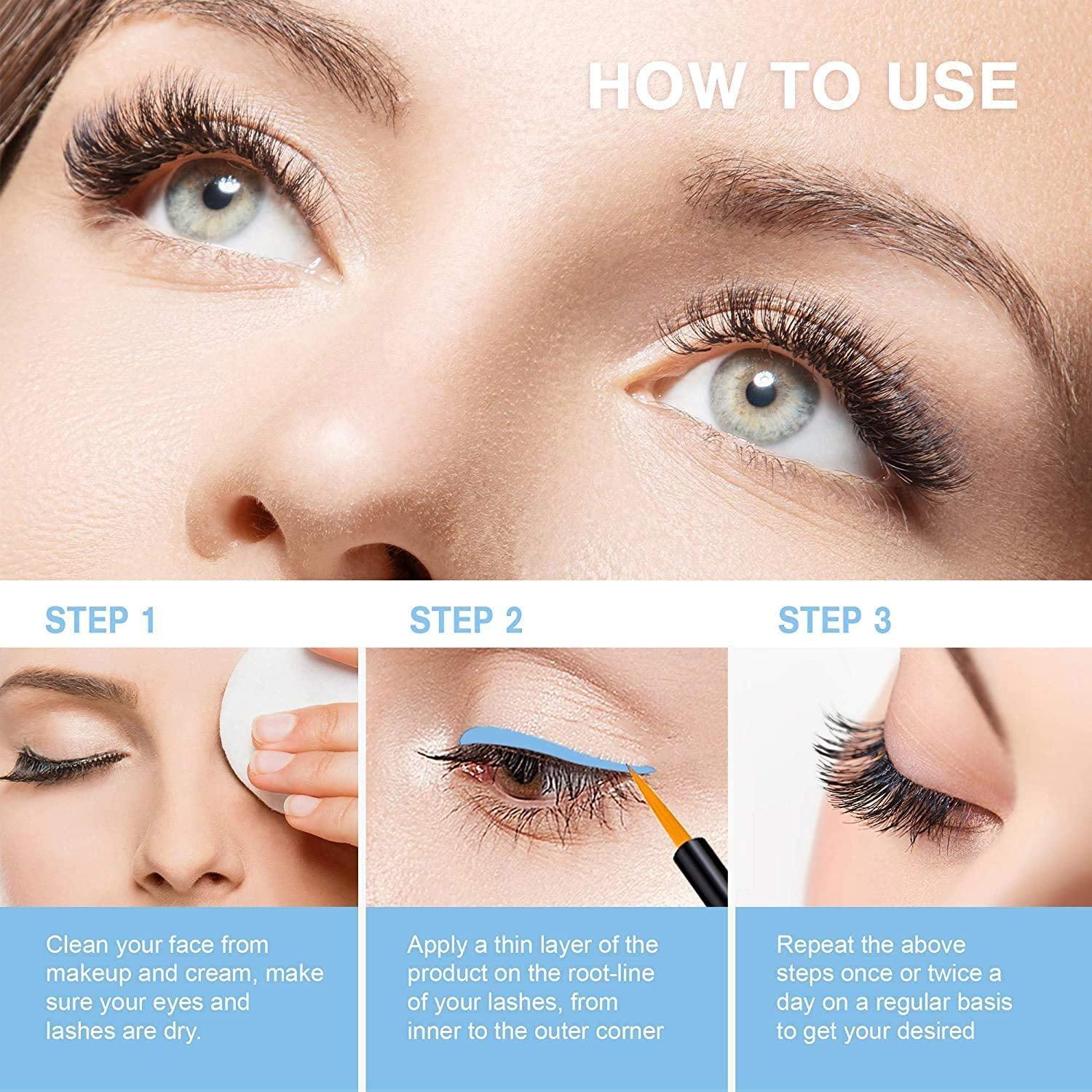 Eyelash Growth Serum, Blue, 0.1 Fl Oz - Evallys.com # #