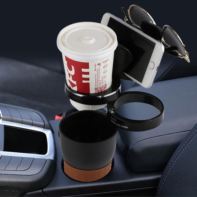 Car Cup Holders Car-styling Car Truck Drink Water Cup Bottle Can Holder Door Mount Stand ABS Rubber Drinks Holders - Evallys.com # #