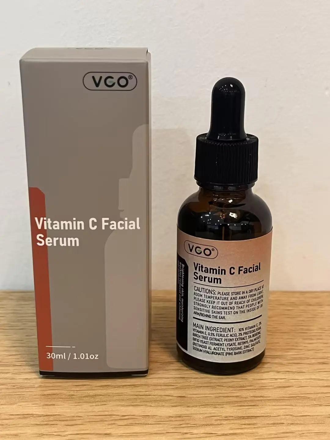 VGO Vitamin C Vitamin E Facial Serum, 30ml / 1.01oz 1.01 Fl Oz (Pack of 1) - Evallys.com # #