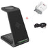 3 In 1 Fast Charging Station Wireless Charger Stand Wireless Quick Charge Dock For Phone Holder - Evallys.com