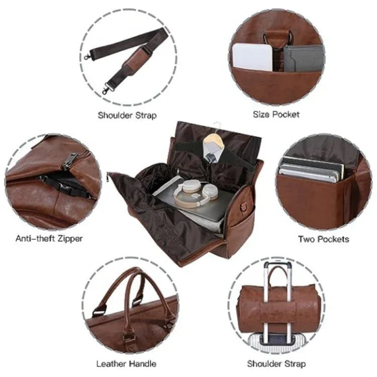 Portable Folding Outdoor Multifunctional Luggage Bag - Evallys.com