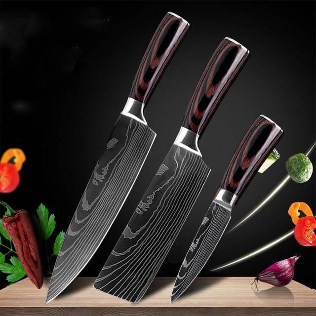 Carpenter's Special Set 6-piece Set 8-piece Set Knife Chef Knife Kitchen Knife Cooking - Evallys.com